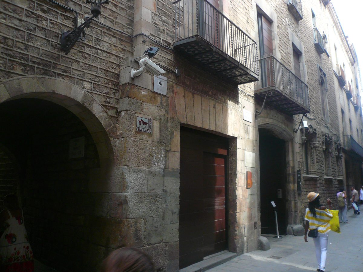 Museu Picasso de Barcelona — palacios medievales en El Born, calle Montcada