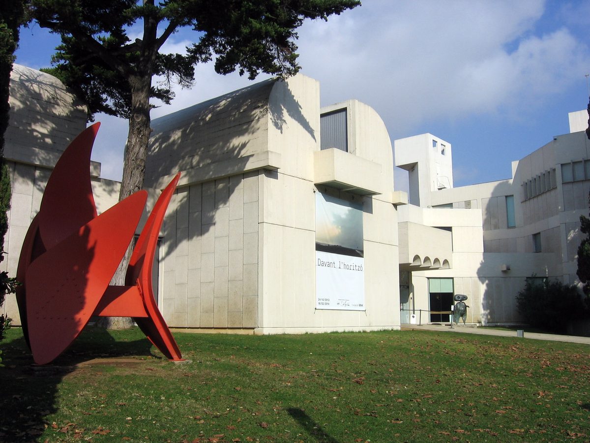 Fundació Joan Miró en Montjuïc Barcelona — edificio de Josep Lluís Sert