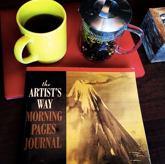 El diario de Tim Ferriss — Artist's Way Morning Pages Journal, foto publicada en su Instagram